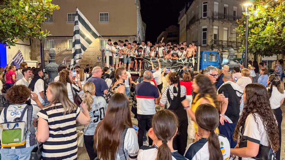 Xinzo de Limia celebra este venres o histórico ascenso do Antela F.C. á Terceira Federación
