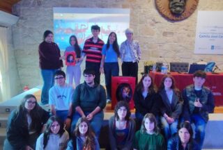 Alumnado de Xinzo de Limia elixe as mellores obras do III Premio de Banda Deseñada Tinta de Lura