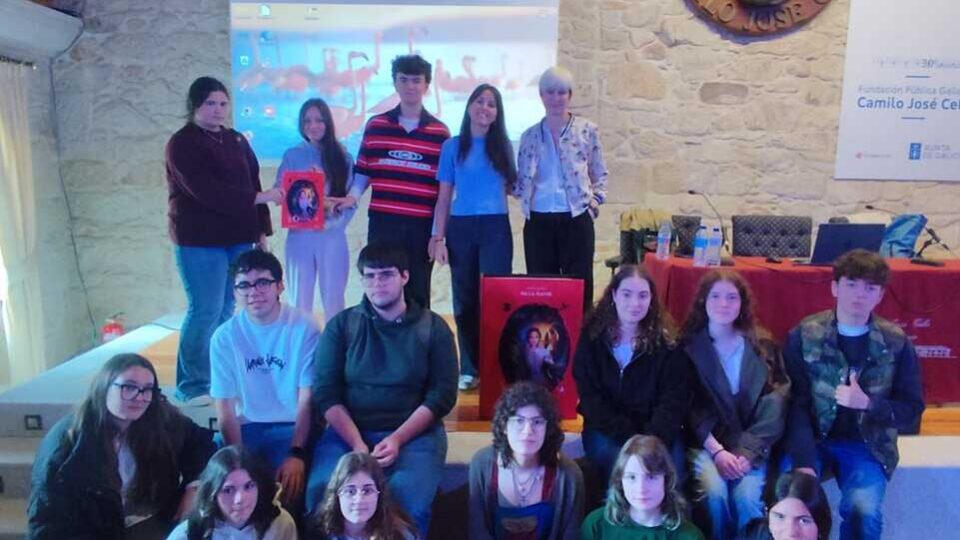 Alumnado de Xinzo de Limia elixe as mellores obras do III Premio de Banda Deseñada Tinta de Lura