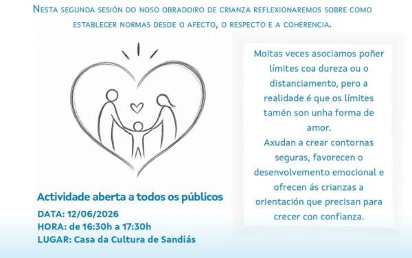 II obradoiro “Límites con corazón”. Familias e crianzas