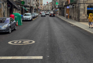 Suspensión do estacionamento en Xinzo de Limia por traballos de sinalización