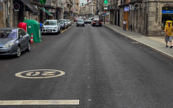 Suspensión do estacionamento en Xinzo de Limia por traballos de sinalización