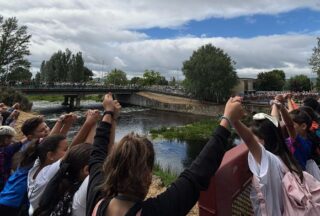 Xinzo de Limia e Ponte de Lima celebran a XIV edición do "Abrazo ao Río Limia"