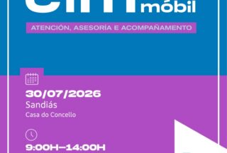 O CIM Móbil chegará a Sandiás o vindeiro 30 de xullo