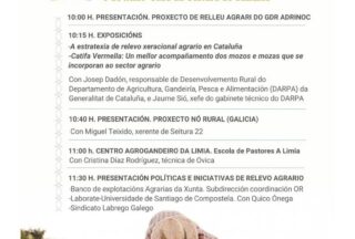 O relevo no sector agrario entre Galicia e Cataluña