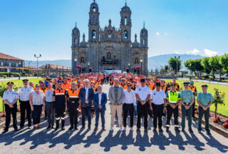 Baños de Molgas acolle a 350 voluntarios de Protección Civil na súa décima xornada de convivencia