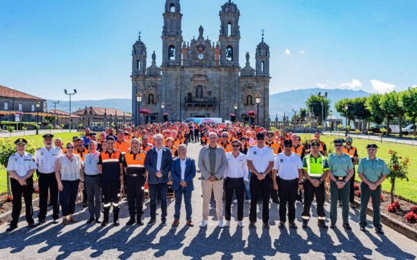 Baños de Molgas acolle a 350 voluntarios de Protección Civil na súa décima xornada de convivencia