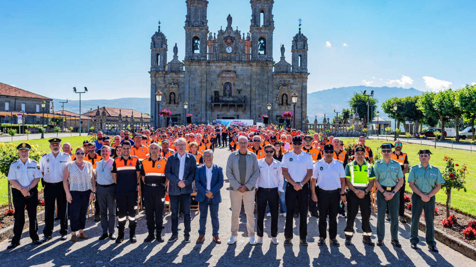 Baños de Molgas acolle a 350 voluntarios de Protección Civil na súa décima xornada de convivencia