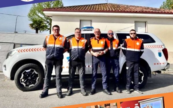 Protección Civil de Sandiás colabora co Plan Director da Garda Civil de Ourense