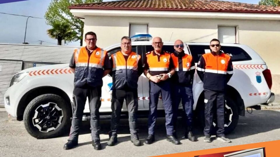 Protección Civil de Sandiás colabora co Plan Director da Garda Civil de Ourense