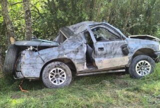 Feridos nun accidente de tráfico en A Limia