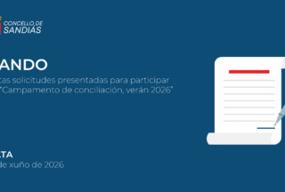 Vistas solicitudes presentadas para participar no “Campamento de conciliación , verán2026”