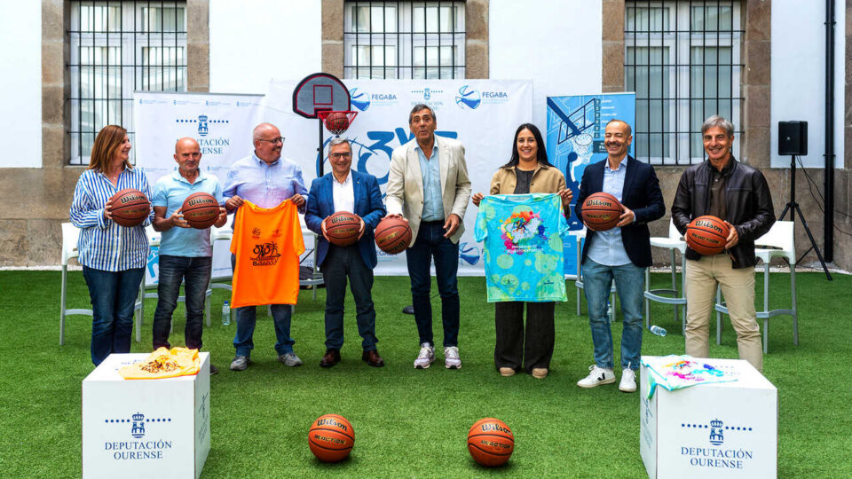 Presentación do Circuíto Basket 3x3 Deputación de Ourense