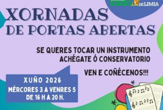 Xornadas de Portas Abertas e Matriculación para o Novo Curso de Música