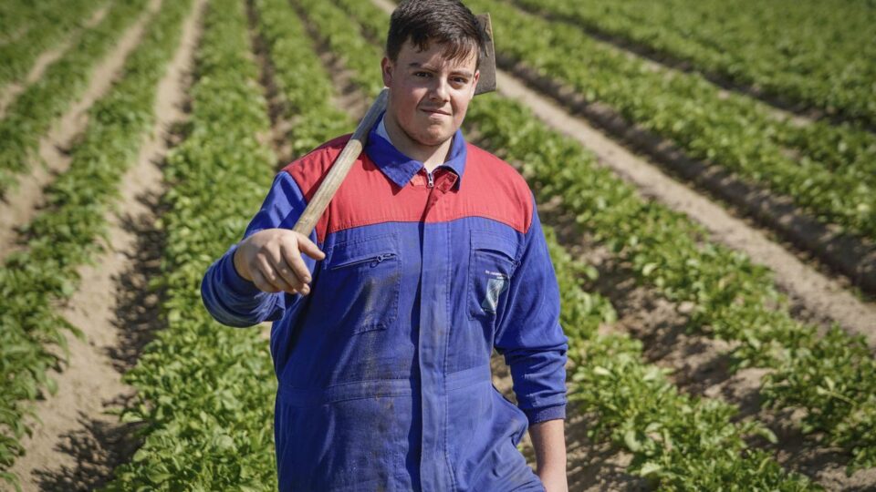 Abel Sotelo: a nova xeración da agricultura en A Limia