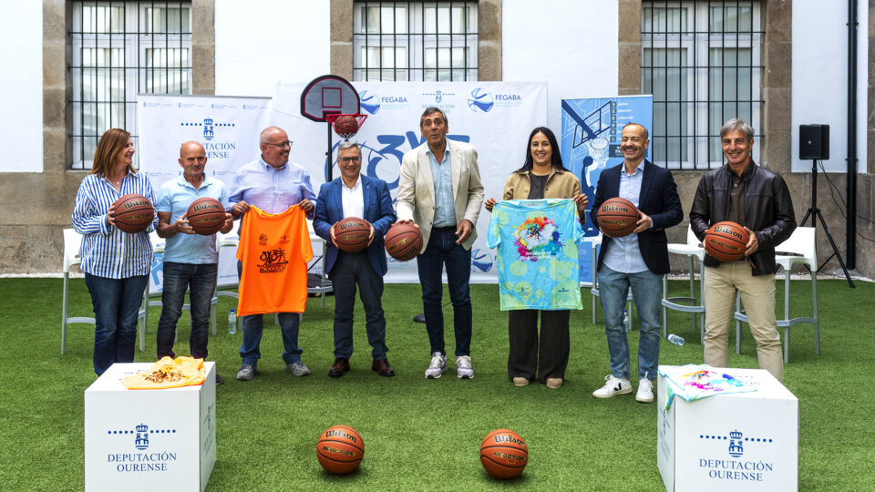 Presentación do Circuíto Basket 3x3 da Deputación de Ourense