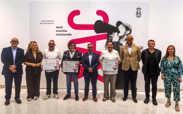 Entrega do XXXV Premio de Xornalismo “Xosé Aurelio Carracedo”