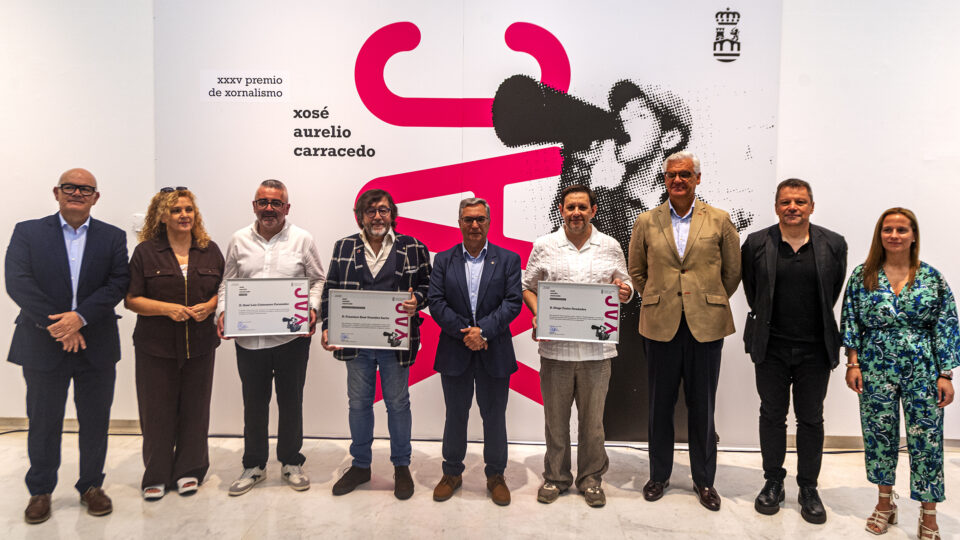 Entrega do XXXV Premio de Xornalismo “Xosé Aurelio Carracedo”