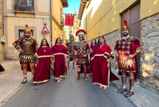 A asociación Civitas Limicorum de Xinzo leva a súa historia ata Astorga