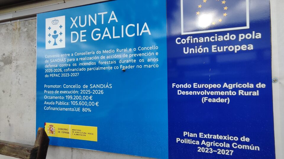 Convenio de prevención de incendios forestais entre a Consellería de Medio Rural e o Concello de Sandiás