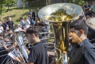 A Cidade da Cultura acolle este sábado o IX Festival de Bandas Infantís e Xuvenís de Galicia