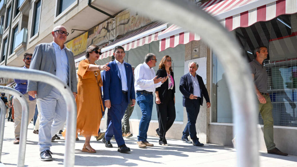 Rematan as obras de mellora na travesía da N-525 en Xinzo de Limia