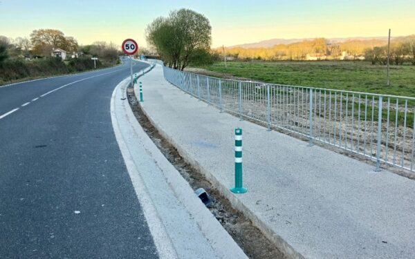 Nova senda peonil para peregrinos en Sandiás
