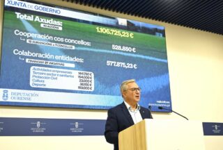 A Deputación de Ourense reparte máis dun millón de euros en axudas