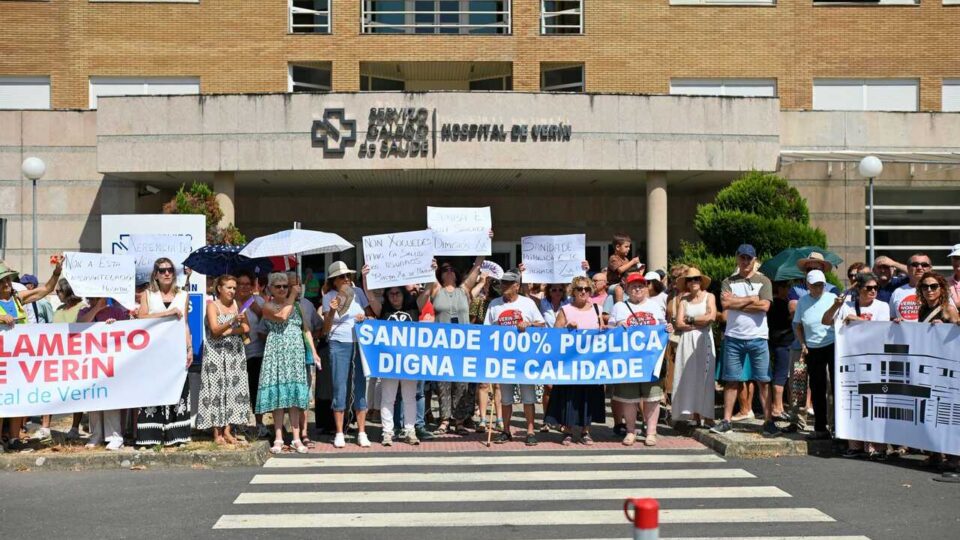 Manifestación en Verín o 1 de agosto para defender o hospital comarcal