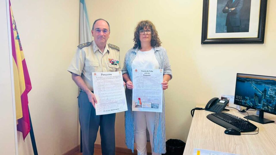 Porqueira homenaxea aos seus veciños caídos na Guerra de Cuba
