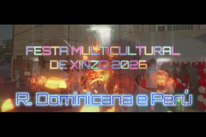 Xinzo celebrou a gastronomía de Perú e República Dominicana na súa festa multicultural