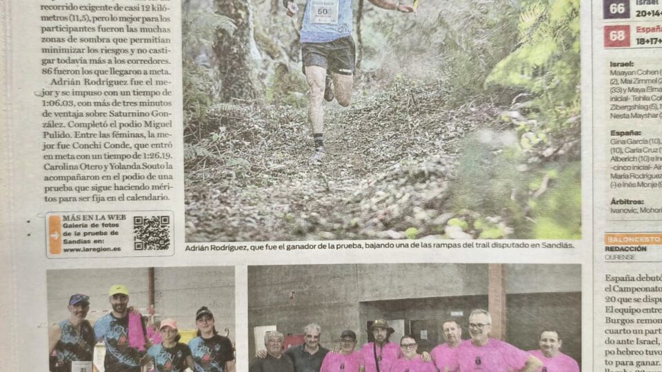 Resumo do IX Trail/Andaina “Montes de Sandiás” 2026