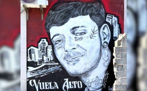 Un mural en Xinzo de Limia rende homenaxe á memoria de Pablo Rodríguez
