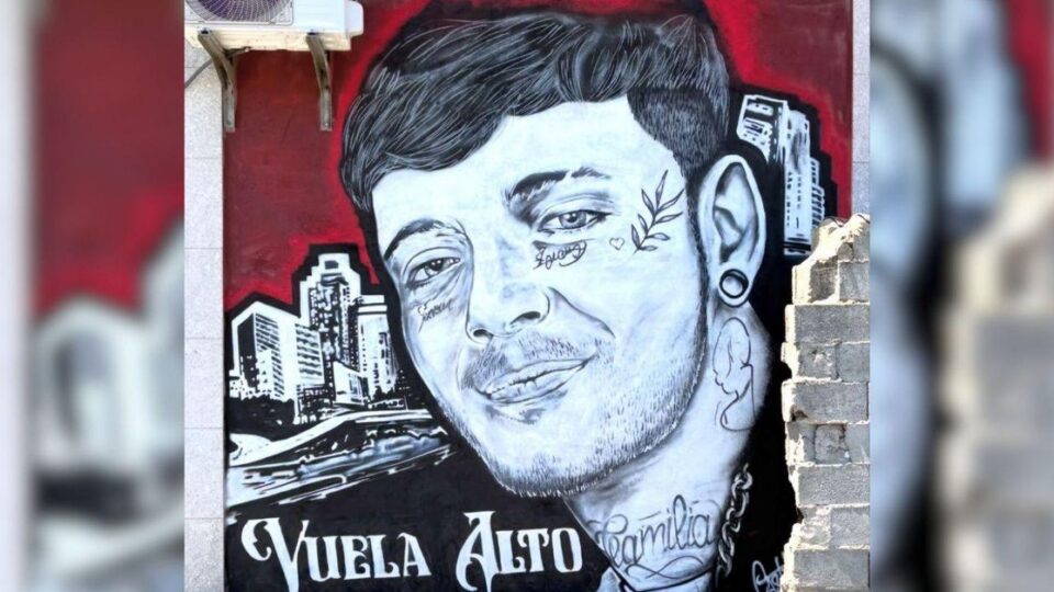 Un mural en Xinzo de Limia rende homenaxe á memoria de Pablo Rodríguez