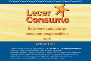 “Verán de lecer consumo” no concello de sandiás