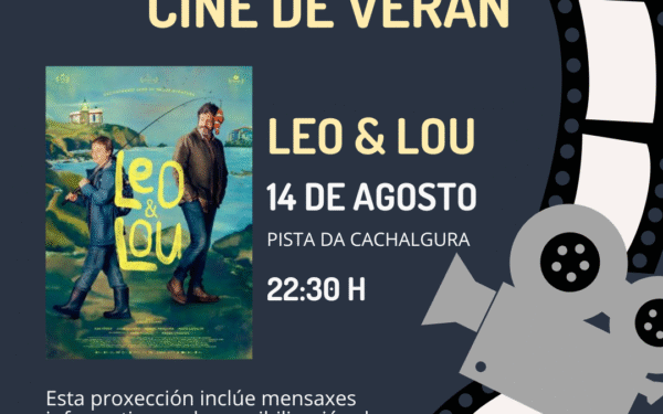 Cine de verán: proxección de Leo & Lou