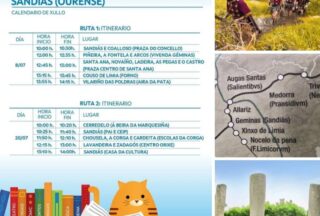 A Furgoteca chega a Sandiás o 8 de xullo con actividades sobre a época romana