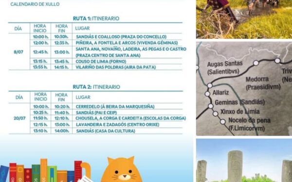 A Furgoteca chega a Sandiás o 8 de xullo con actividades sobre a época romana