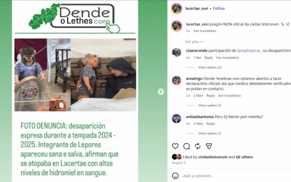 Os grupos da Festa do Esquecemento modernízanse usando redes sociais e intelixencia artificial
