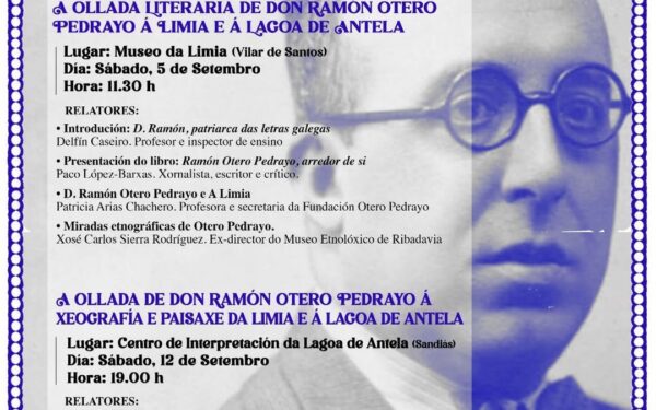 Sandiás e Vilar de Santos homenaxean a Otero Pedrayo con dúas xornadas na Limia