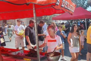 A feira do 14 de agosto enche as rúas de Xinzo de Limia