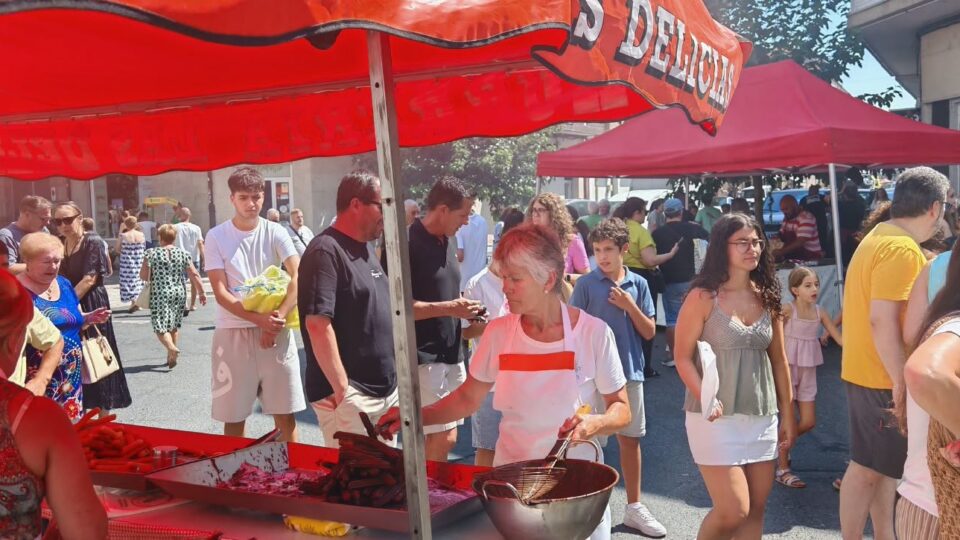 A feira do 14 de agosto enche as rúas de Xinzo de Limia