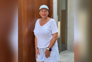 Cristina Jurjo atopa en Xinzo de Limia o refuxio ideal grazas ás melloras en accesibilidade