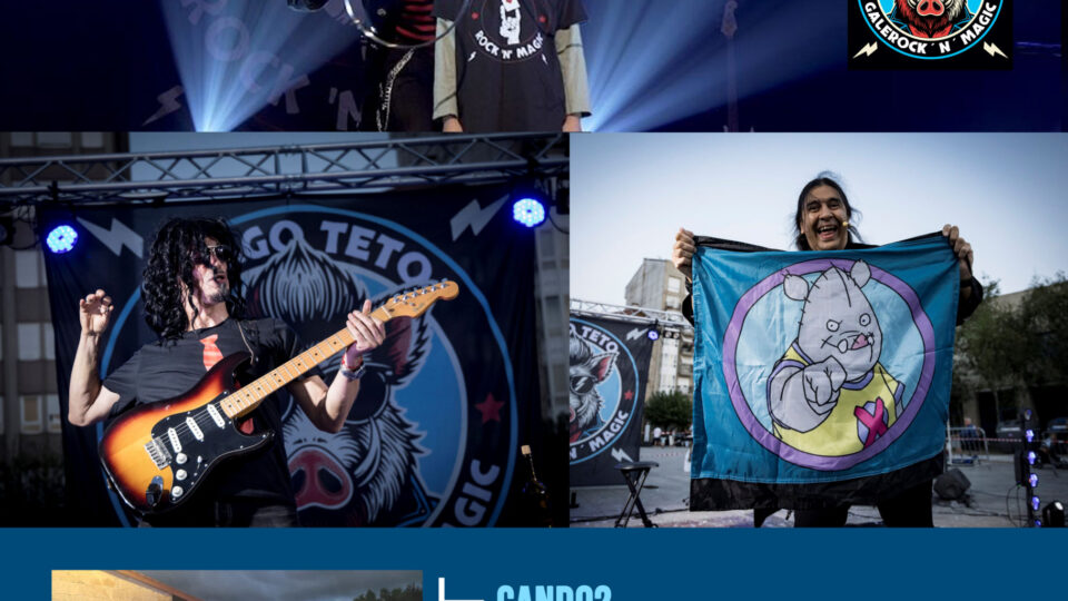 DE ROCK “N” MAGIC A GALEROCK AND MAGIC EN SANDIÁS: UN ESPECTÁCULO DO MAGO TETO ONDE A MAXIA CONVIVE CO ROCK DO XABARÍN CLUB ATA O ROCK GALEGO MÁIS ACTUAL
