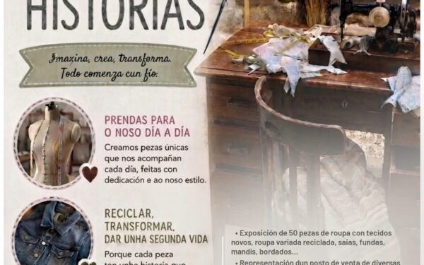 Sandiás inaugura unha exposición sobre costura tradicional e artesanía da pesca