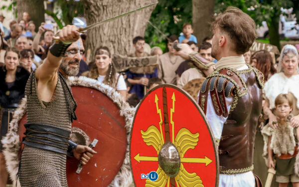 A Festa do Esquecemento revive a histórica batalla do río Lethes