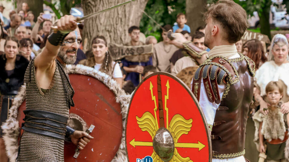 A Festa do Esquecemento revive a histórica batalla do río Lethes