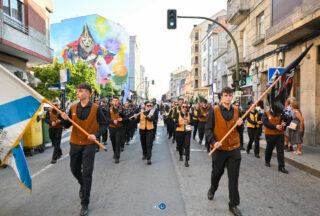 O Festival de Bandas de Gaitas de Xinzo remata este domingo