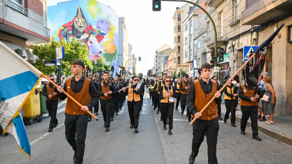 O Festival de Bandas de Gaitas de Xinzo remata este domingo