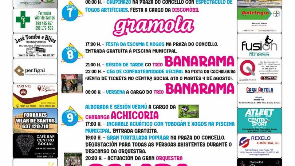Festas das Neves Vilar de Santos
